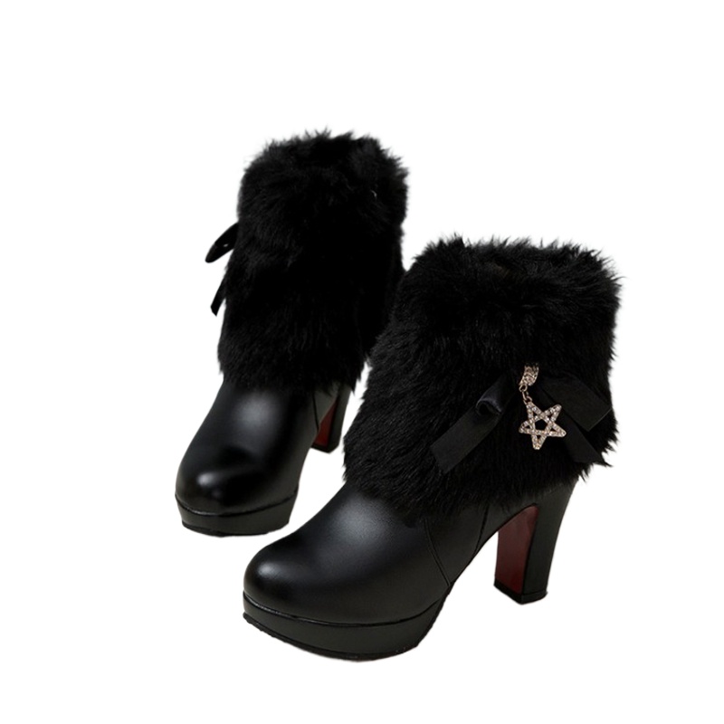 Snow Boots Womens Winter Warm  - Women'S Formal Wear For Wedding avaliação e preço