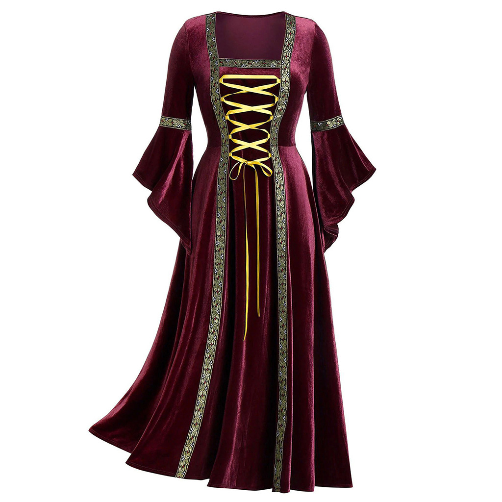 European Medieval Victoria Que - Women'S Formal Wear For Wedding avaliação e preço