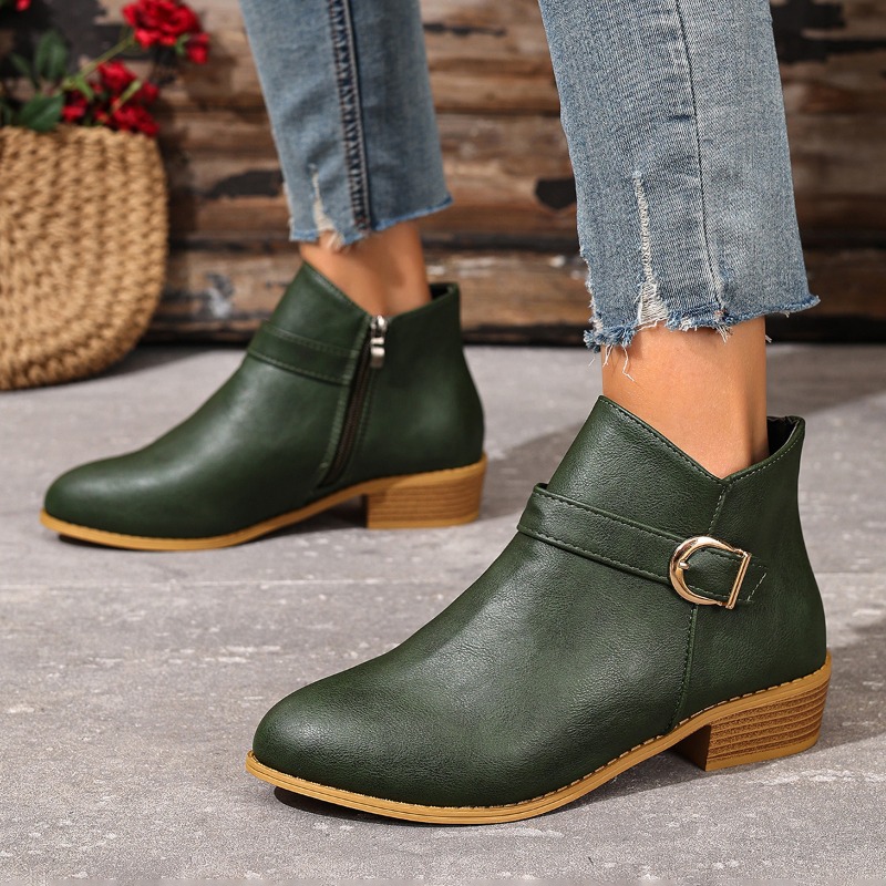 Women's Autumn Winter Ankle Bo - Women Formal Wear Heels avaliação e preço