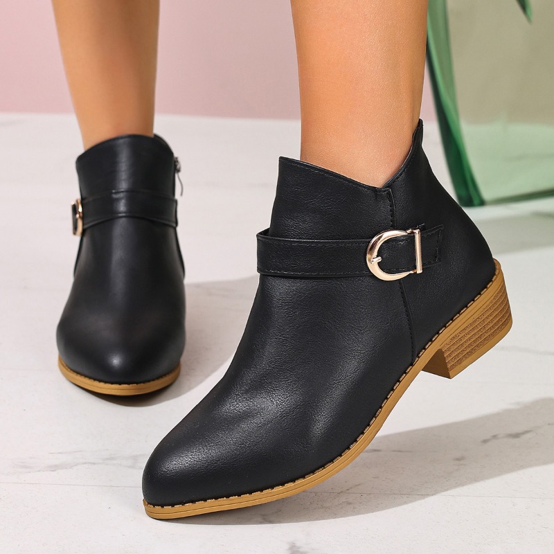 Women's Autumn Winter Ankle Bo - Women Formal Wear Heels avaliação e preço