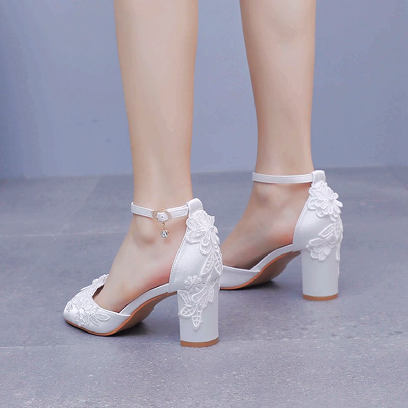 Women White Silk High Heels Su - Women'S Formal Wear For Wedding avaliação e preço
