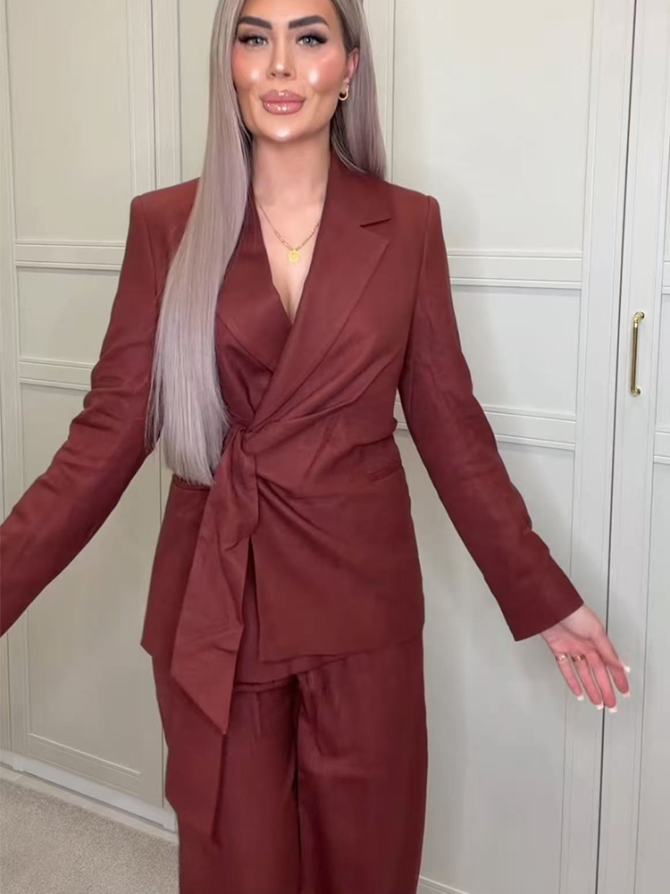 Fashion Office Ladies Blazer P - Women'S Formal Wear With Pants avaliação e preço