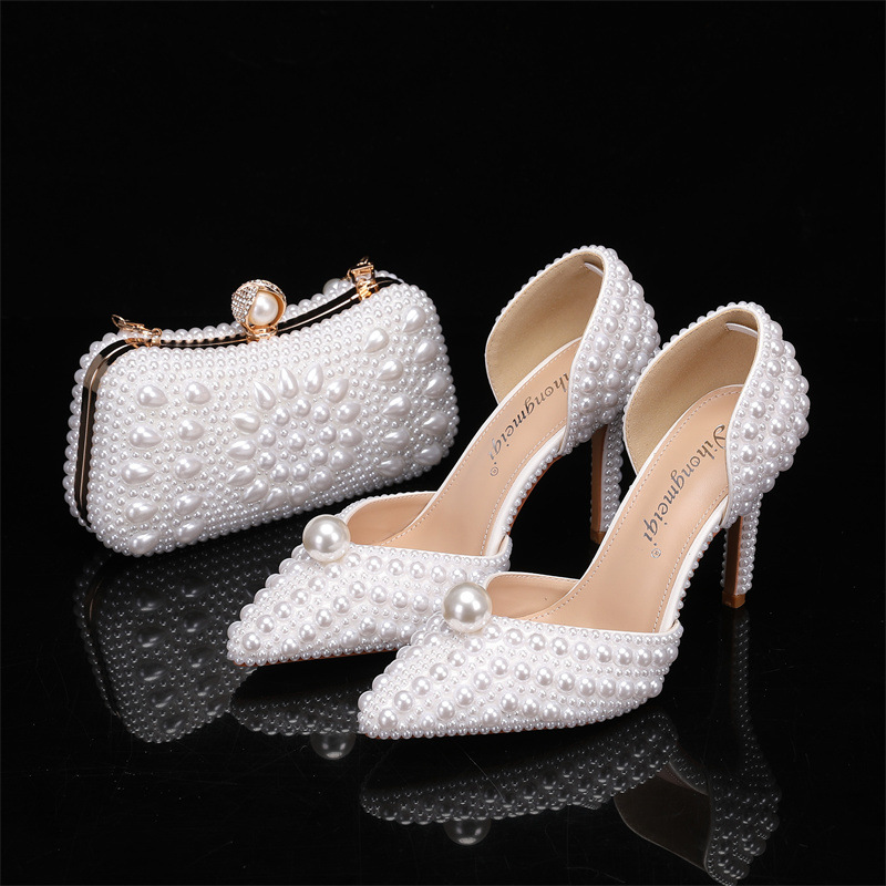 Bag and Shoe Set for Women Pea - Women'S Formal Wear For Wedding avaliação e preço