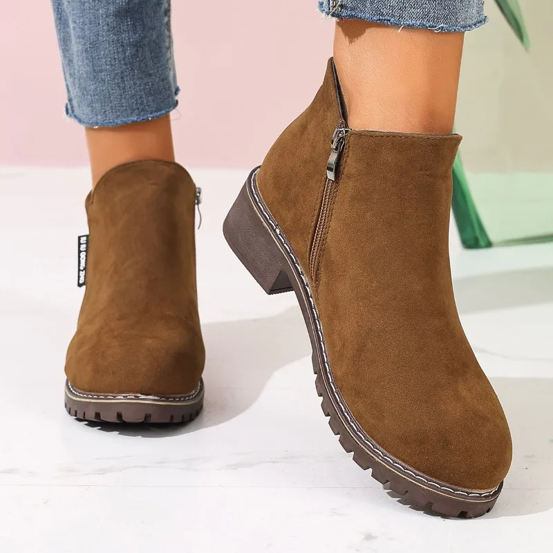 Women Autumn Winter Ankle Boot - Women Formal Wear Heels avaliação e preço