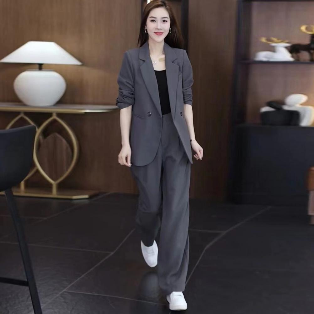 Women Coat Pants Set Formal Co - Women'S Formal Wear With Pants avaliação e preço