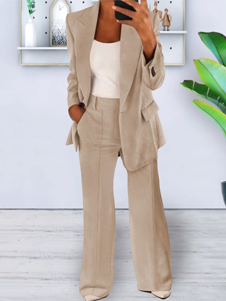 Autumn Fashion New Women's 2PC - Women'S Formal Wear With Pants avaliação e preço