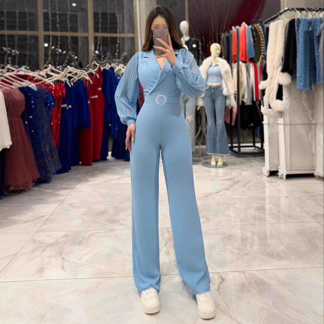 Fashion Party Jumpsuit Elegant - Women'S Formal Wear With Pants avaliação e preço