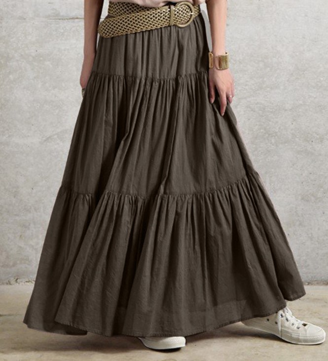 New Fashion Women Casual Long  - Pencil Skirt Midi avaliação e preço