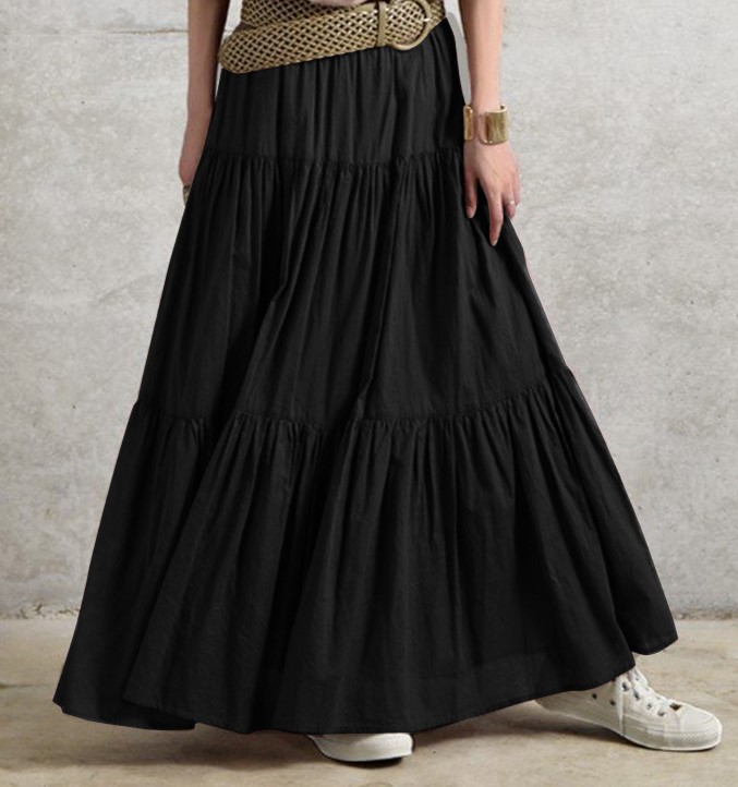 New Fashion Women Casual Long  - Pencil Skirt Midi avaliação e preço