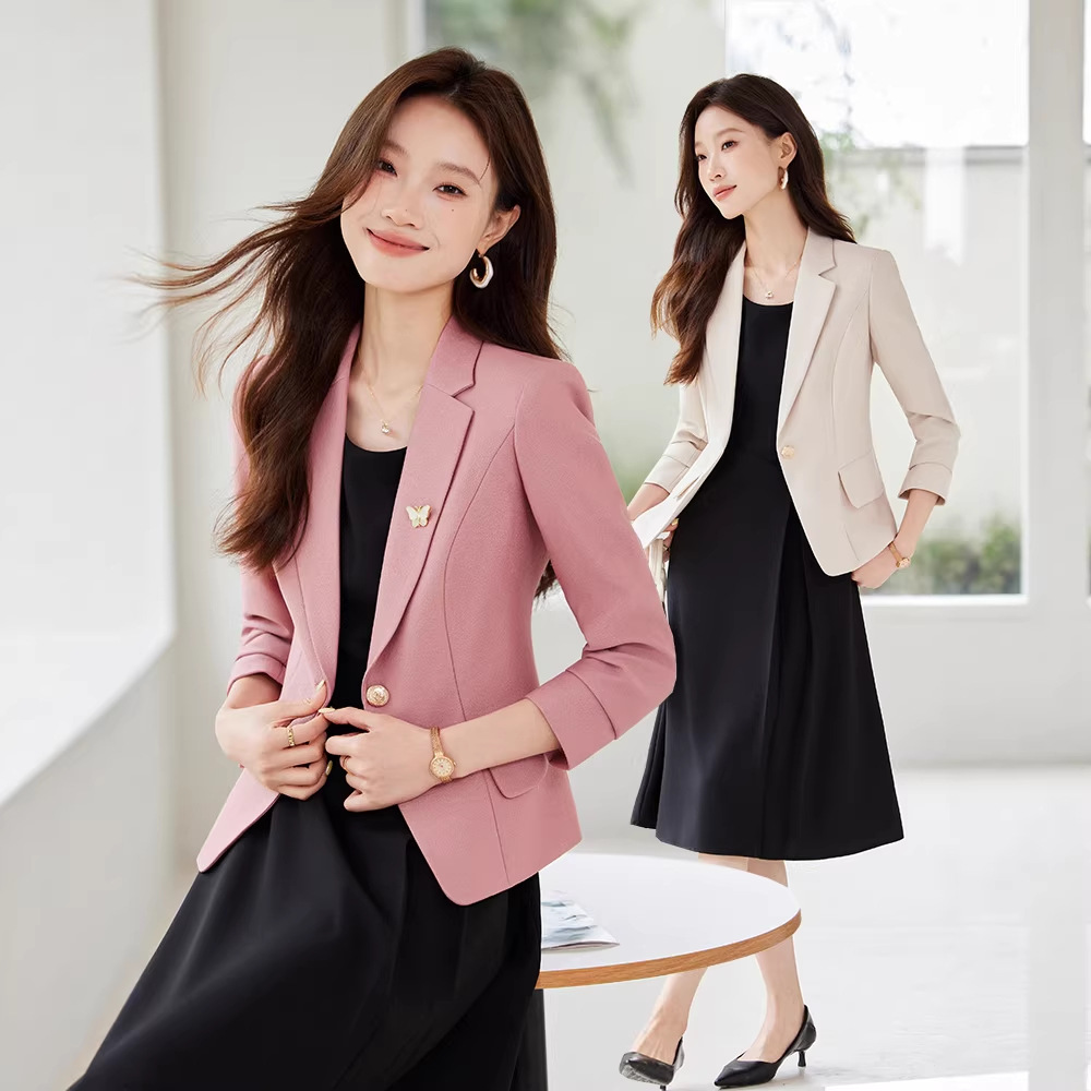 2026 Fashion Ladies Blazer Coa - Women Formal Office Wear Tops avaliação e preço