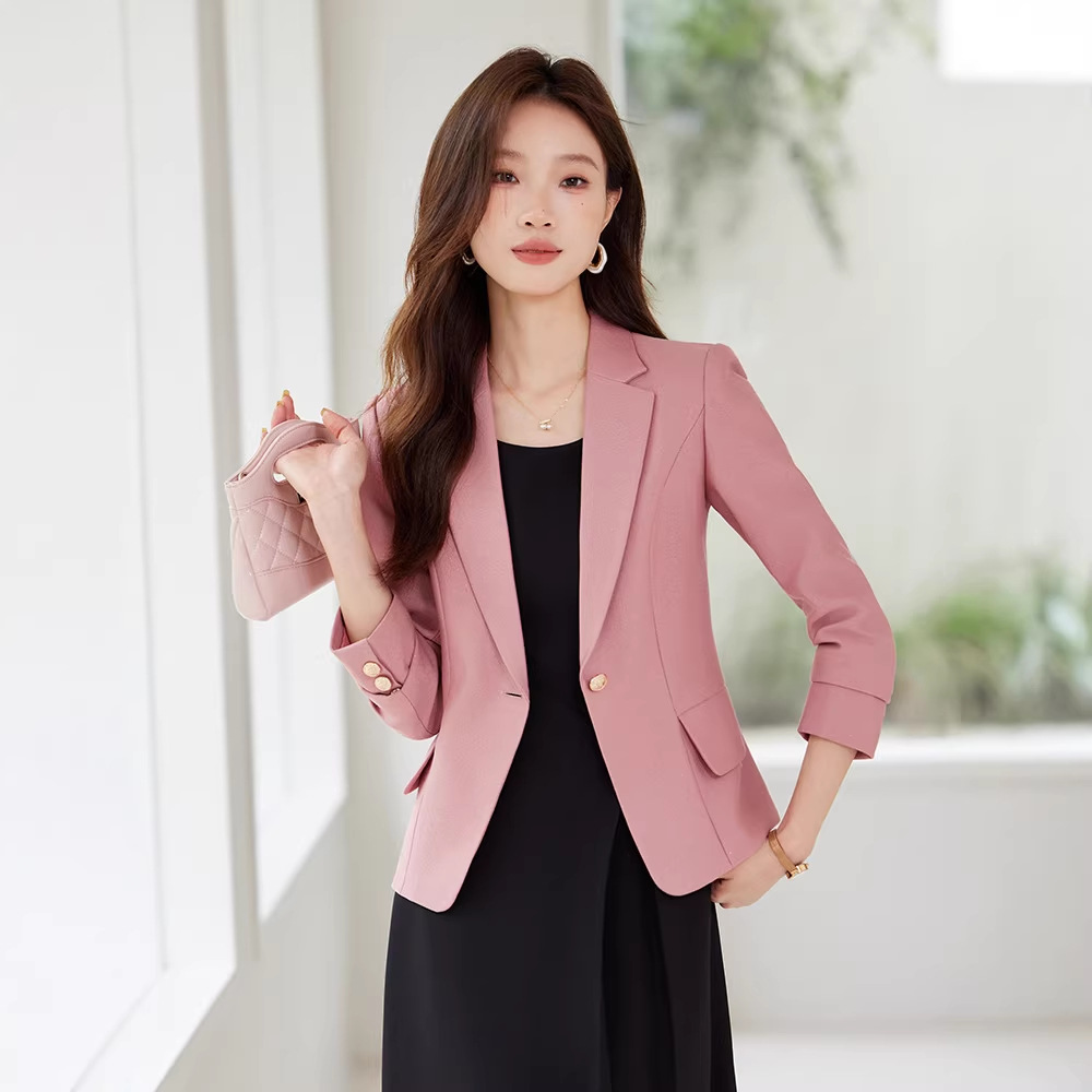 2026 Fashion Ladies Blazer Coa - Women Formal Office Wear Tops avaliação e preço