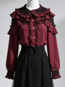 Kawaii Harajuku JK Women Bow L - Women Formal Wear Shirts avaliação e preço