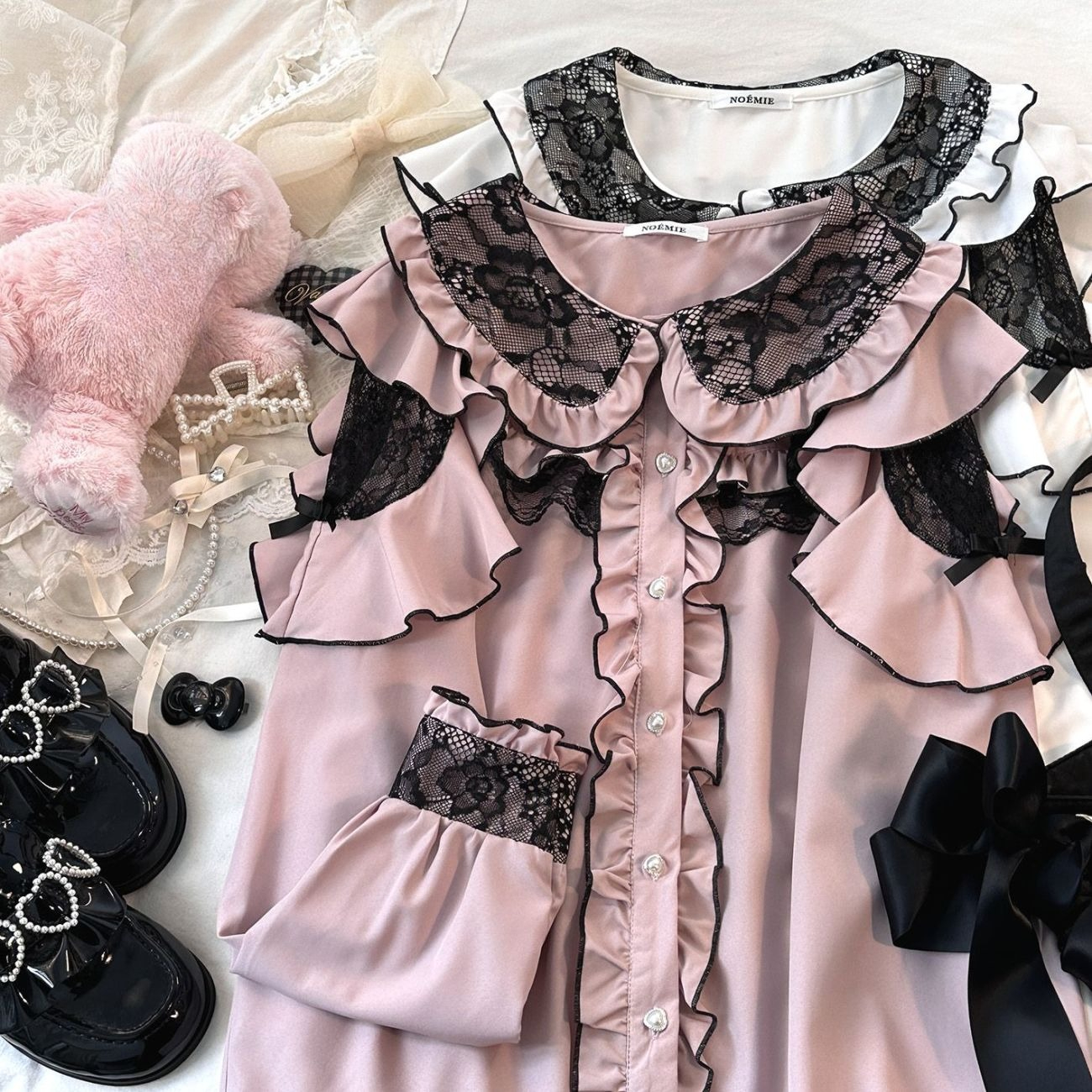 Kawaii Harajuku JK Women Bow L - Women Formal Wear Shirts avaliação e preço