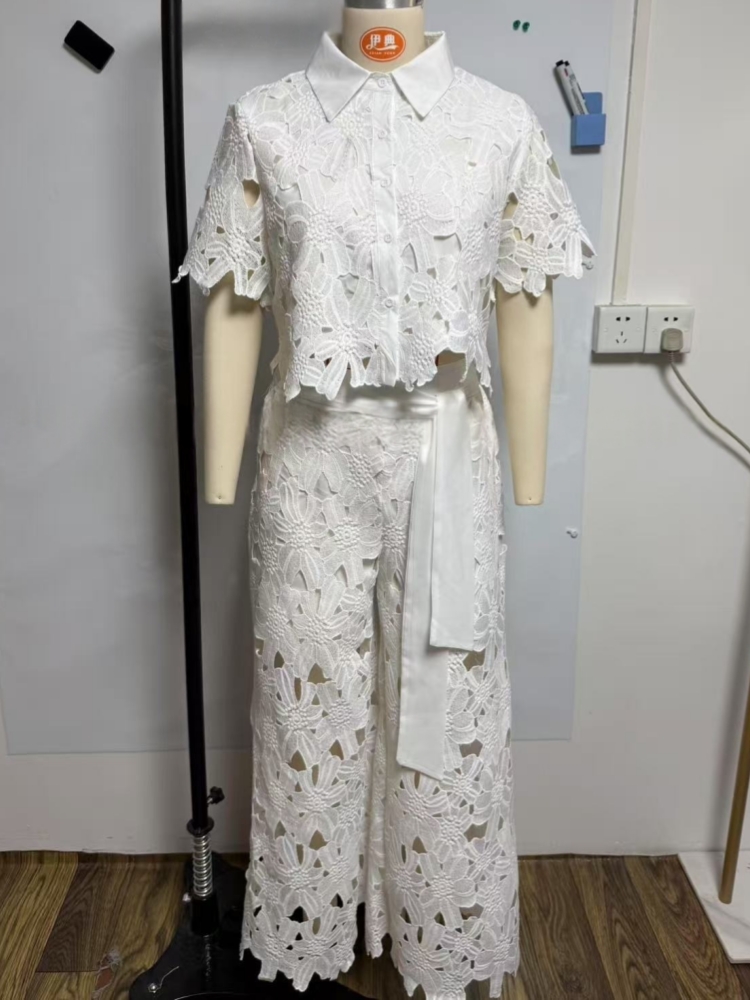 Elegant Women's Sets Sexy Lace - Women'S Formal Wear With Pants avaliação e preço