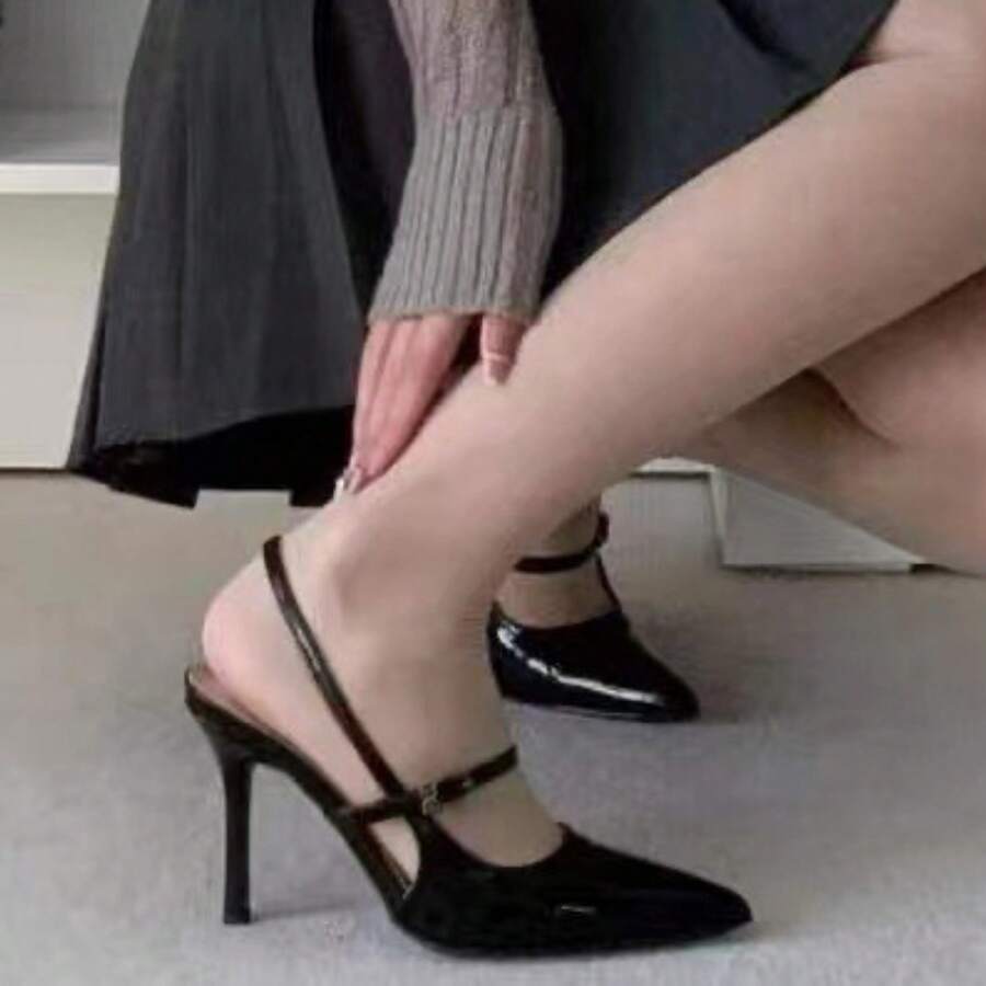 Womens Pointed Toe Stiletto Sl - Women Formal Wear Heels avaliação e preço