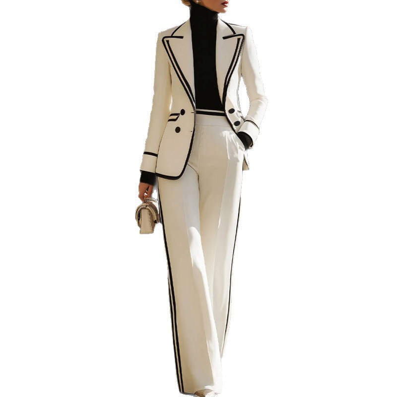 A+ Sale Women's Double Breaste - Women'S Formal Wear With Pants avaliação e preço