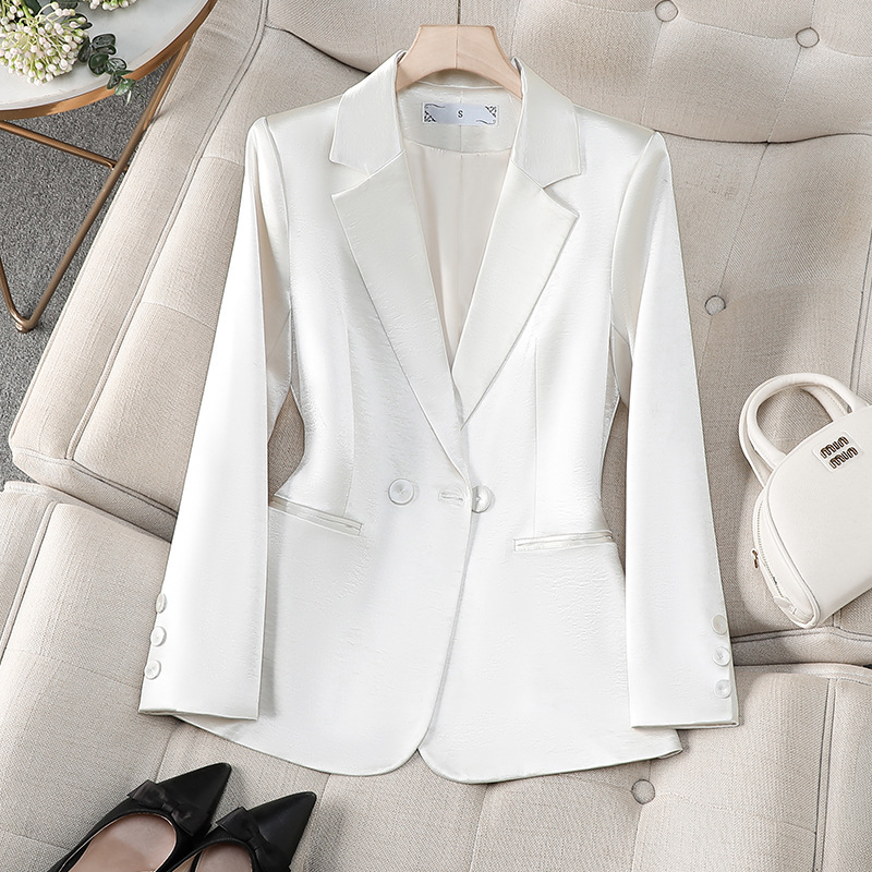 2026 Ladies Formal Blazer Jack - Women Formal Office Wear Tops avaliação e preço