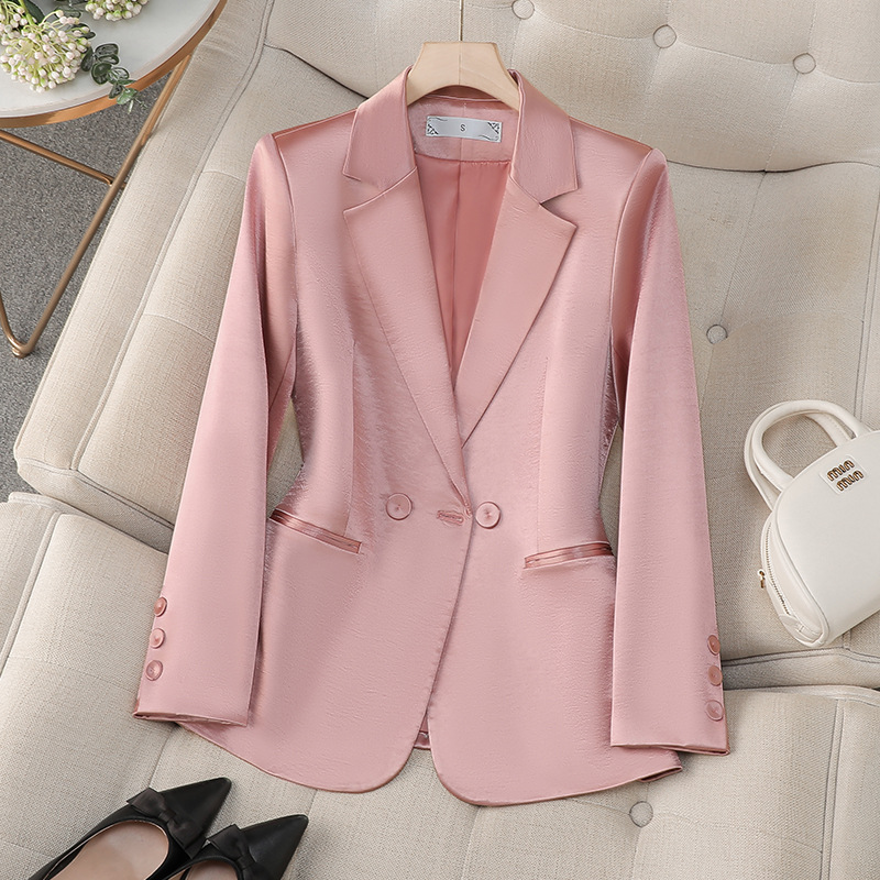 2026 Ladies Formal Blazer Jack - Women Formal Office Wear Tops avaliação e preço