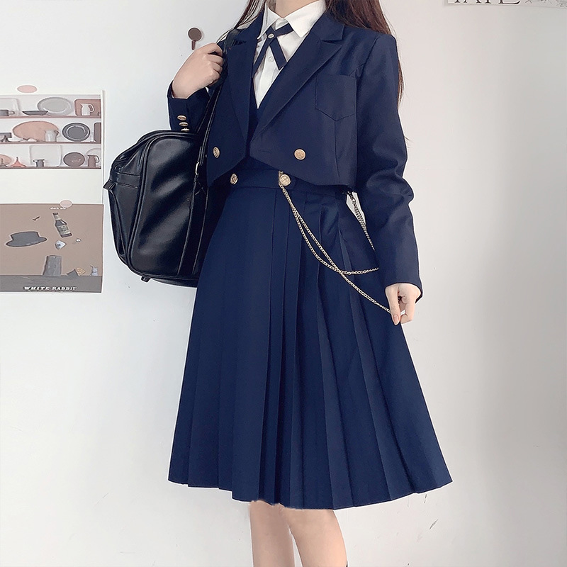 Versatile and Cute School Unif - Pencil Skirt Midi avaliação e preço