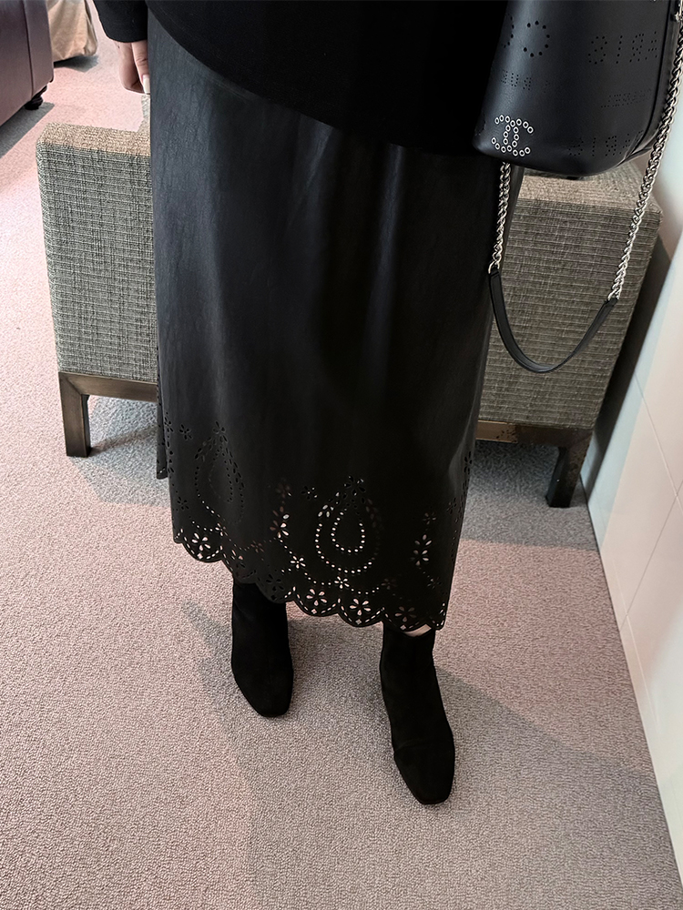 Elegant High Waist Hollow out  - Pencil Skirt Midi avaliação e preço